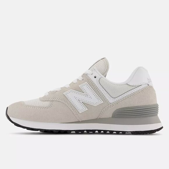 NWT! New Balance - 574 Core - Women's Sneaker Size 9.5 - Tan and White - Picture 3 of 8